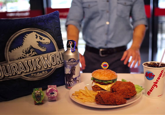 Marrybrown Jurassic World Trailer 2015